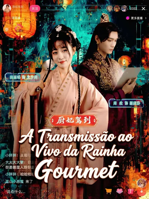 A Transmissão ao Vivo da Rainha Gourmet