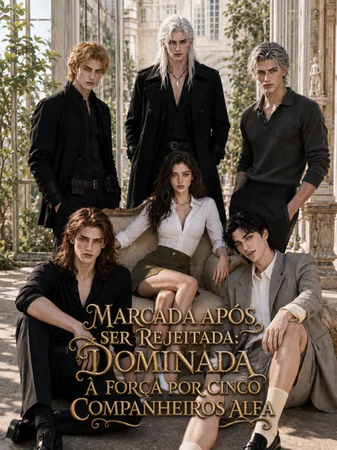 Marcada Após Ser Rejeitada: Dominada à Força por Cinco Companheiros Alfa capa — assistir aos 40 episódios grátis em HD