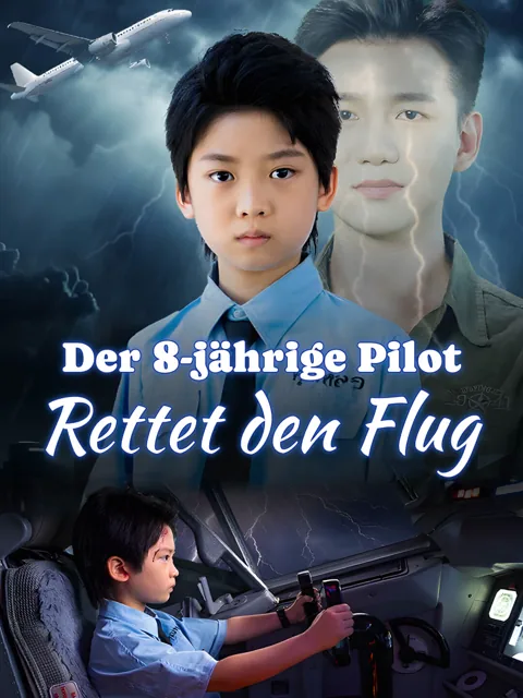 Der 8-jährige Pilot rettet den Flug​
