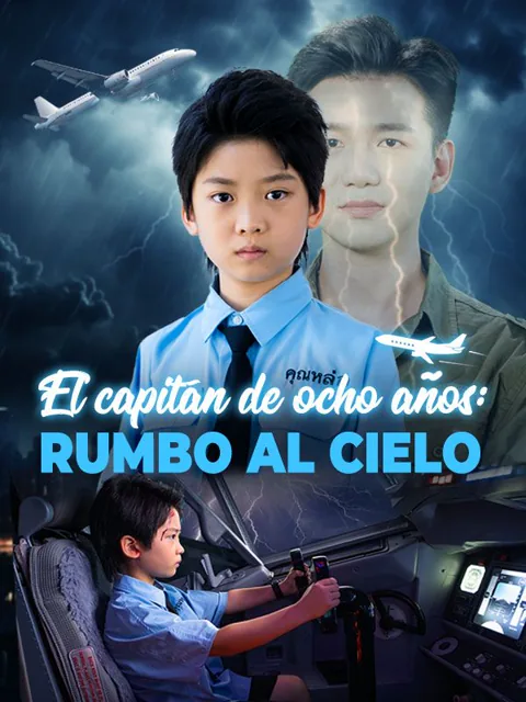 El capitán de ocho años: Rumbo al cielo (Doblado) portada — ver los 58 episodios gratis en HD