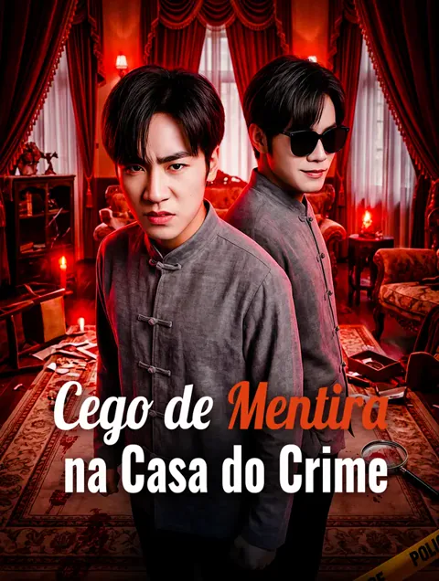 Cego de Mentira na Casa do Crime capa — assistir aos 20 episódios grátis em HD