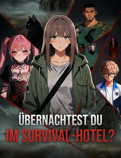 Übernachtest du im Survival-Hotel?