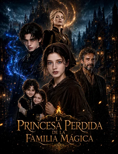 La princesa perdida de la familia mágica