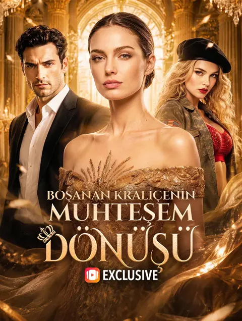 BOŞANAN KRALİÇENİN MUHTEŞEM DÖNÜŞÜ dizisi kapak görseli — 45 bölüm full HD Türkçe izle