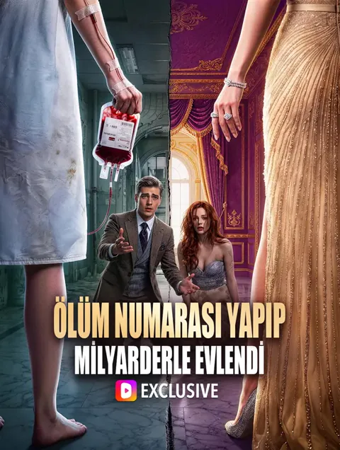 ÖLÜM NUMARASI YAPIP MİLYARDERLE EVLENDİ dizisi kapak görseli — 39 bölüm full HD Türkçe izle