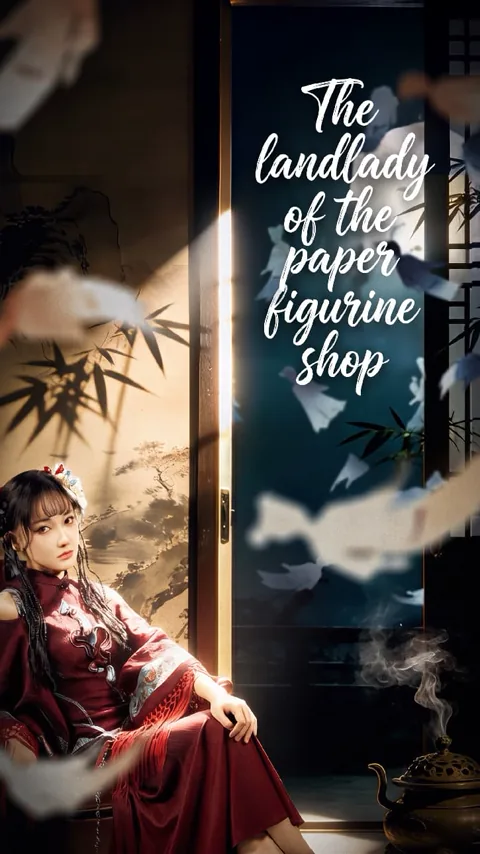 The landlady of the paper figurine shop