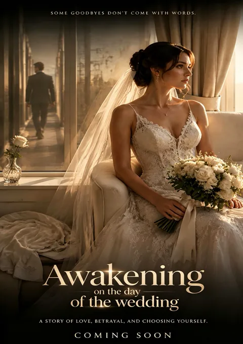 Awakening on the day of the wedding.