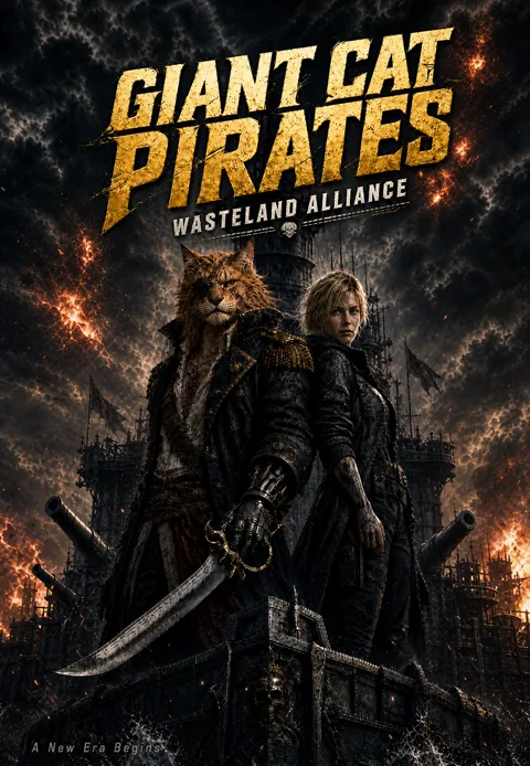 Giant Cat Pirates, Wasteland Alliance cover image — watch all 40 episodes free in HD