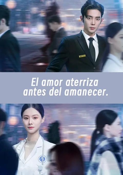 El amor aterriza antes del amanecer.