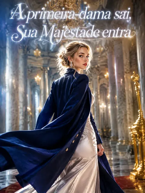 A primeira-dama sai, Sua Majestade entra capa — assistir aos 40 episódios grátis em HD