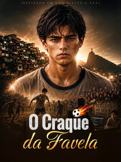 O Craque da Favela capa — assistir aos 34 episódios grátis em HD