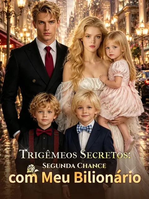 Trigêmeos Secretos: Segunda Chance com Meu Bilionário capa — assistir aos 62 episódios grátis em HD