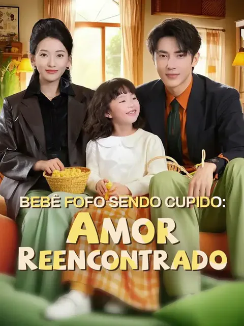 Bebê Fofo Sendo Cupido: Amor Reencontrado