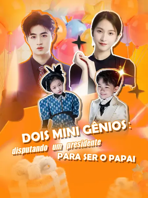 Dois mini gênios: disputando um presidente para ser o papai!