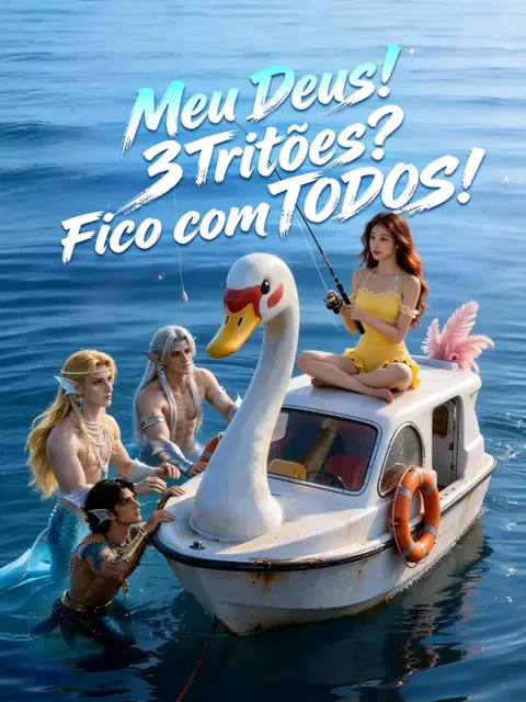 Meu Deus! 3 Tritões? Fico com TODOS! capa — assistir aos 50 episódios grátis em HD
