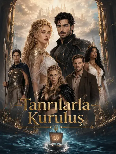 Tanrılarla Kuruluş dizisi kapak görseli — 42 bölüm full HD Türkçe izle