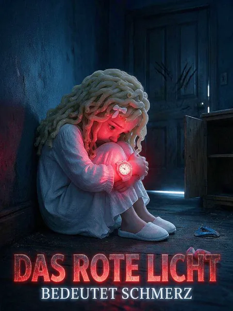 Das rote Licht bedeutet Schmerz