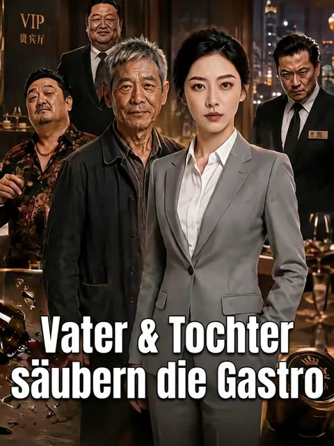 Vater & Tochter säubern die Gastro