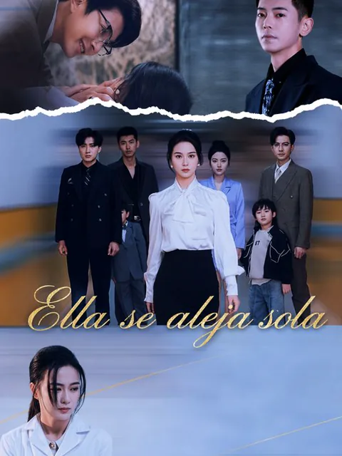 Ella se aleja sola