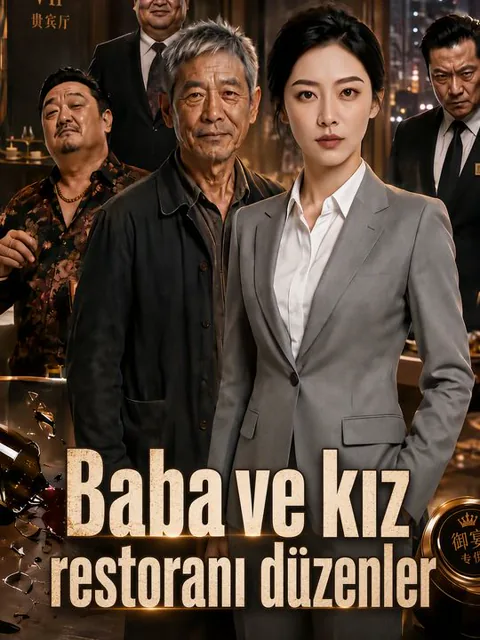 Baba ve kız restoranı düzenler