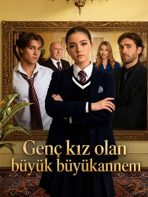 Genç kız olan büyük büyükannem