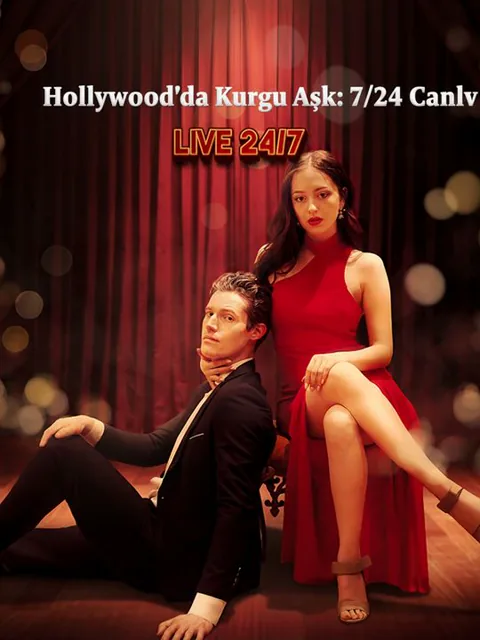 Hollywood'da Kurgu Aşk: 7/24 Canlı dizisi kapak görseli — 66 bölüm full HD Türkçe izle
