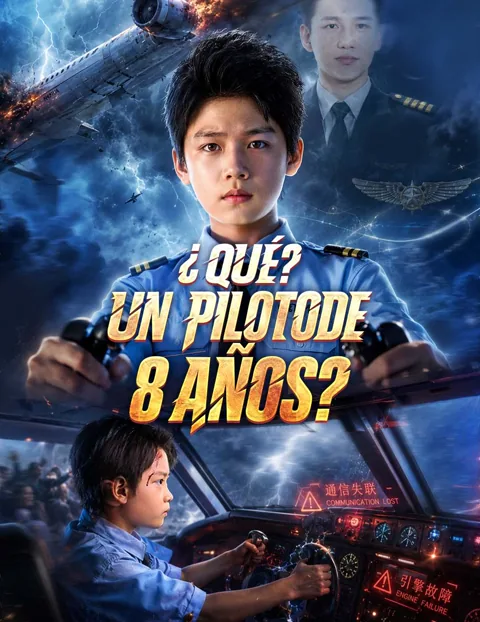 ¿Qué, un Piloto de 8 Años?