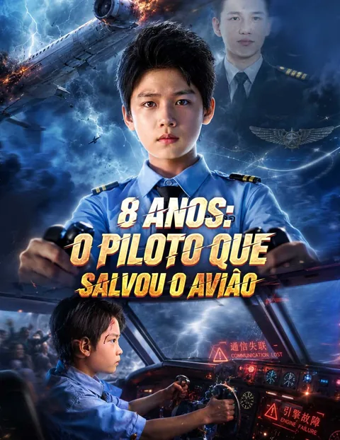8 Anos: O Piloto que Salvou o Avião