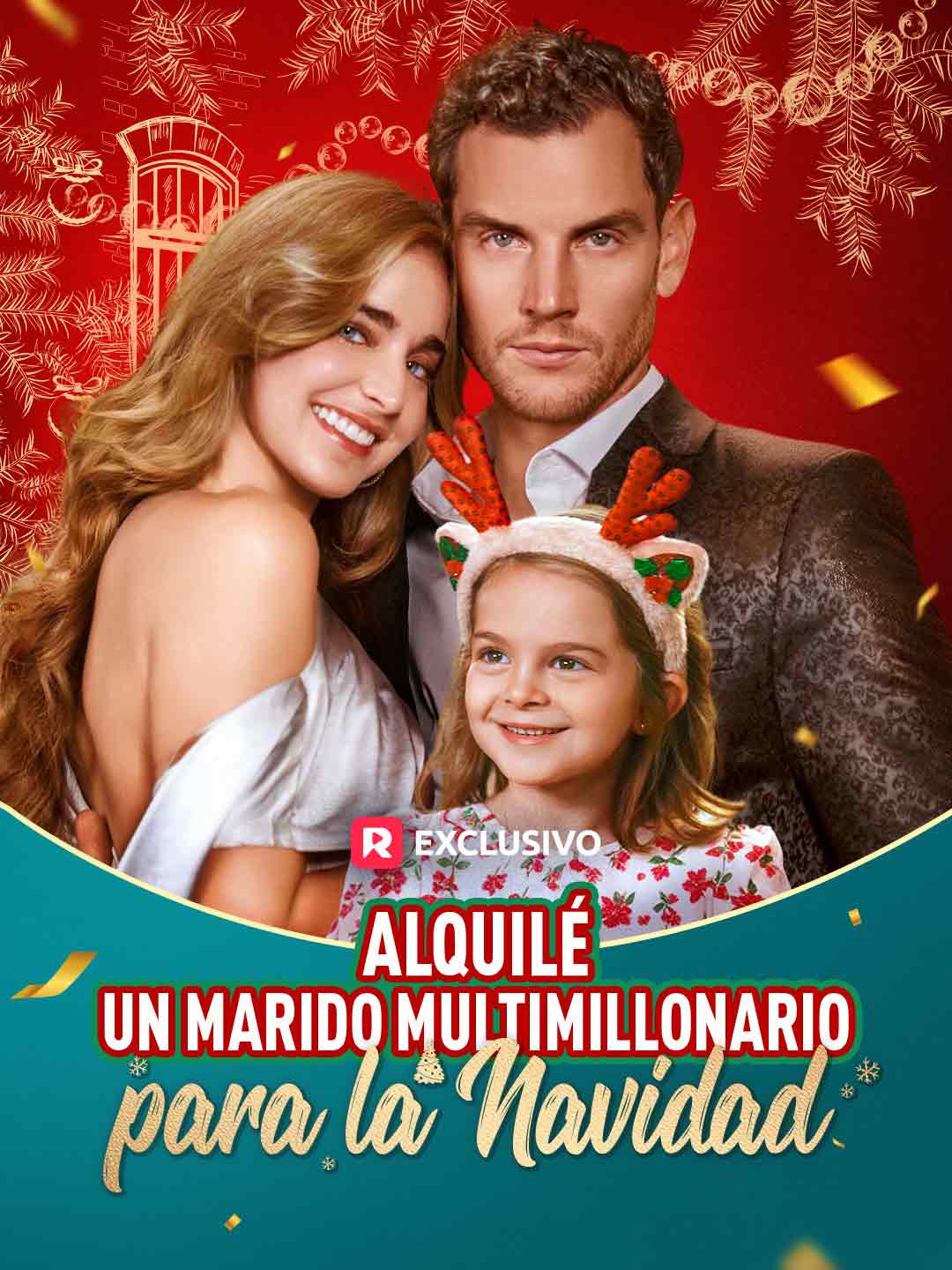 Alquilé un marido multimillonario para la Navidad portada — ver los 71 episodios gratis en HD