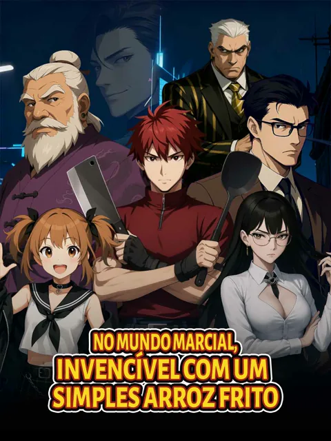 No mundo marcial, invencível com um simples arroz frito capa — assistir aos 60 episódios grátis em HD