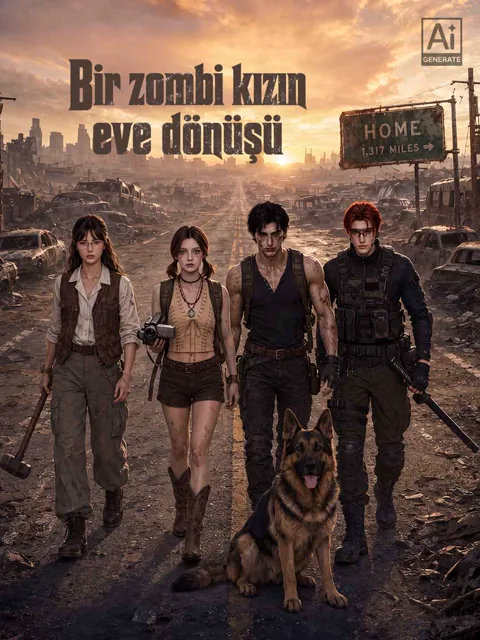 BİR ZOMBİ KIZIN EVE DÖNÜŞÜ dizisi kapak görseli — 40 bölüm full HD Türkçe izle