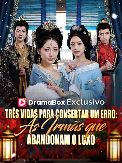 Três Vidas para Consertar Um Erro: As Irmãs que Abandonam o Luxo(Dublado) capa — assistir aos 80 episódios grátis em HD