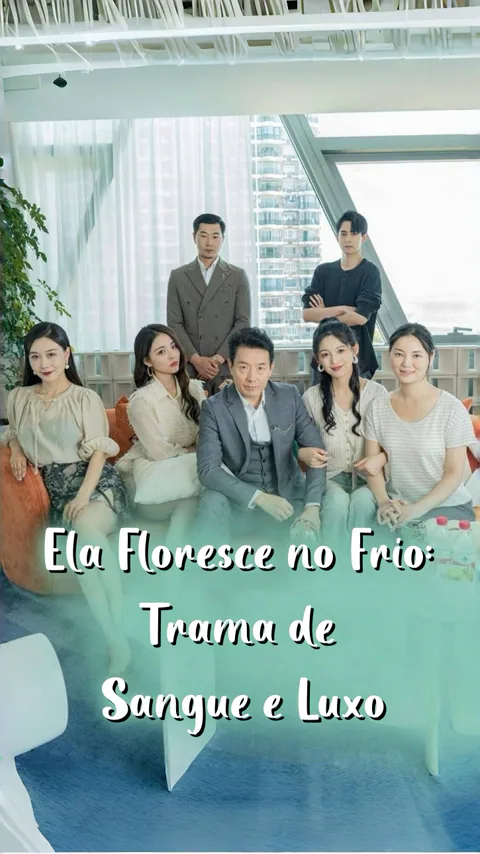 Ela Floresce no Frio: Trama de Sangue e Luxo capa — assistir aos 87 episódios grátis em HD