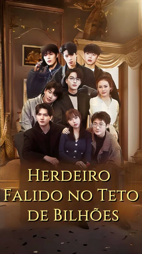 Herdeiro Falido no Teto de Bilhões capa — assistir aos 90 episódios grátis em HD