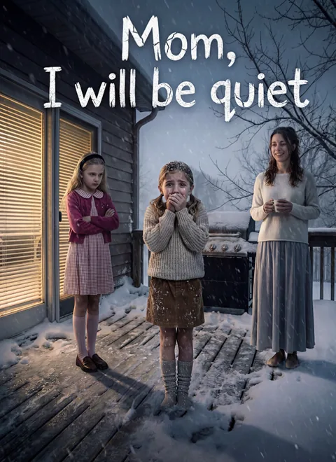 Mom, I will be quiet