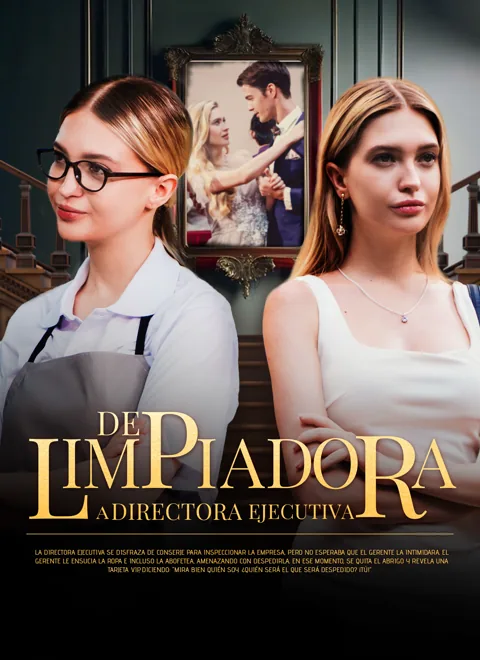 De Limpiadora a Directora Ejecutiva portada — ver los 100 episodios gratis en HD
