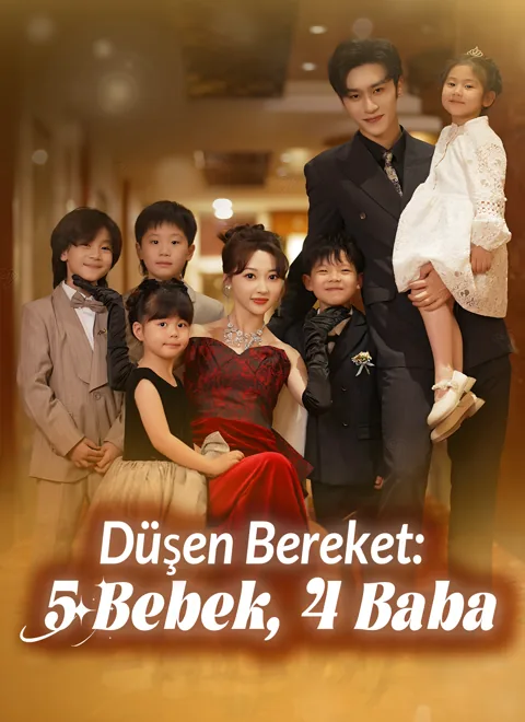 Düşen Bereket: 5 Bebek, 4 Baba dizisi kapak görseli — 80 bölüm full HD Türkçe izle