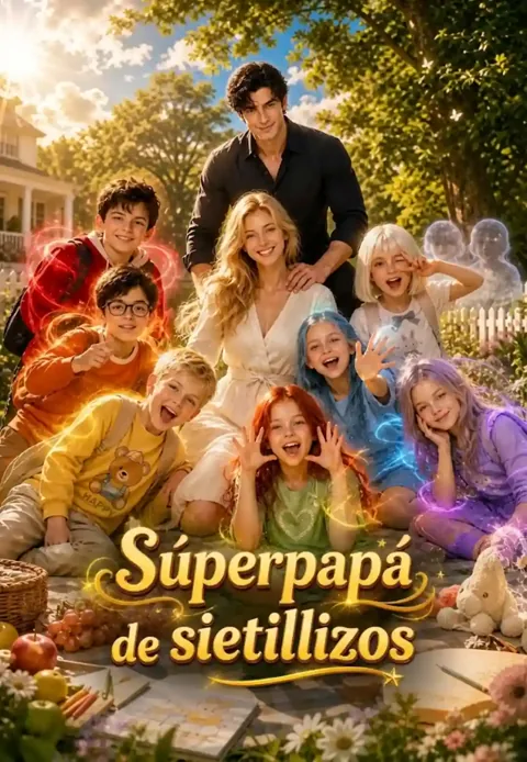 Súperpapá de sietillizos portada — ver los 40 episodios gratis en HD