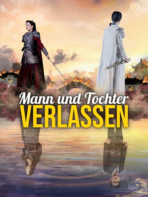 Mann und Tochter verlassen