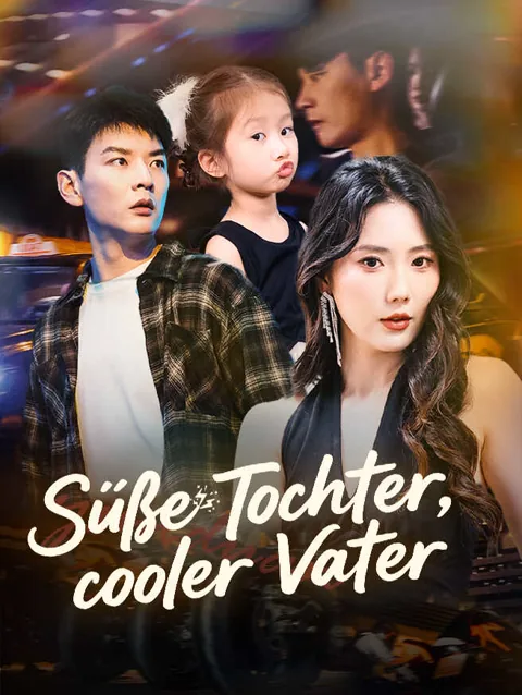 Süße Tochter, cooler Vater