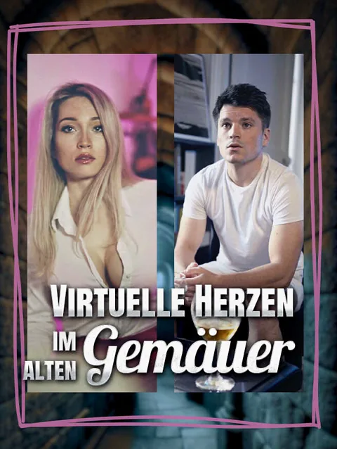 Virtuelle Herzen Im Alten gemäuer