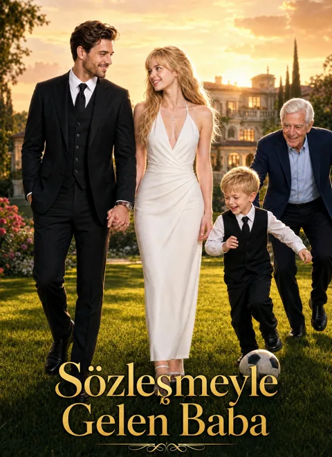 Sözleşmeyle Gelen Baba dizisi kapak görseli — 16 bölüm full HD Türkçe izle