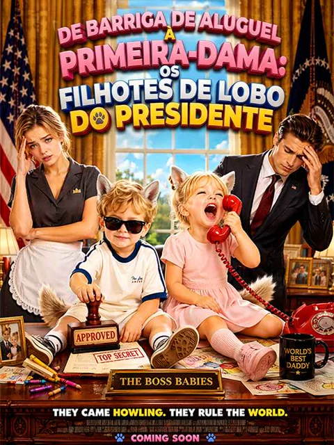 (Dublado)De Barriga de Aluguel à Primeira-dama: Os Filhotes de Lobo do Presidente